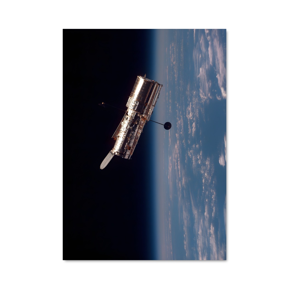Poster Hubble's Eye – affiche Astronomie